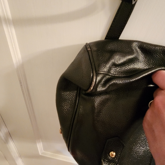 Erica Anenberg Blackpebbled Leather Purse Handbag - Picture 7 of 7